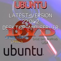 Ubuntu 22.04.2 LTS Desktop And Server DVD Set | Grade AAA+ Disks | Fast ... - £6.73 GBP