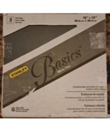 NIB Vintage 12x12 Plain Edge Glass Mirror Tiles Stanley Basics Case 6 In... - $53.89
