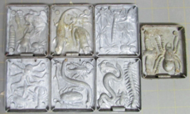 Lot of 7 Original 1964 Mattel Creepy Crawler Thingmaker Molds - $39.99