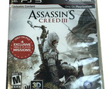 Sony Game Assassinn&#39;s creed iii 307029 - $8.99