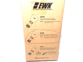 EWK NO-SPILL/LEAK PROOF/ ENGINE OIL FUNNEL FOR TOYOTA - LEXUS  EB0299 NEW image 8