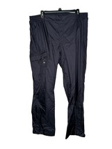 Sierra Designs Men Pants Rain Slayer Resistant Hurricane Waterproof  Blu... - £20.09 GBP