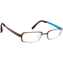 Bevel Eyeglasses 6505 Markus EEEL Titanium Brown/Blue Frame Japan 48[]19 140 - £133.54 GBP
