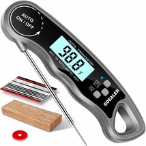 Waterproof Digital Instant Read Meat Thermometer Ultra-Fast Cooking Food... - $29.99