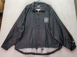 MLB Yankees Vs Mets Subway Series Jacket Mens 2XL Black World Series 2000 VTG - £37.06 GBP