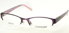 New Covergirl CG517 082 Satin Eggplant /VIOLET Eyeglasses Glasses 52-18-135mm - $27.72