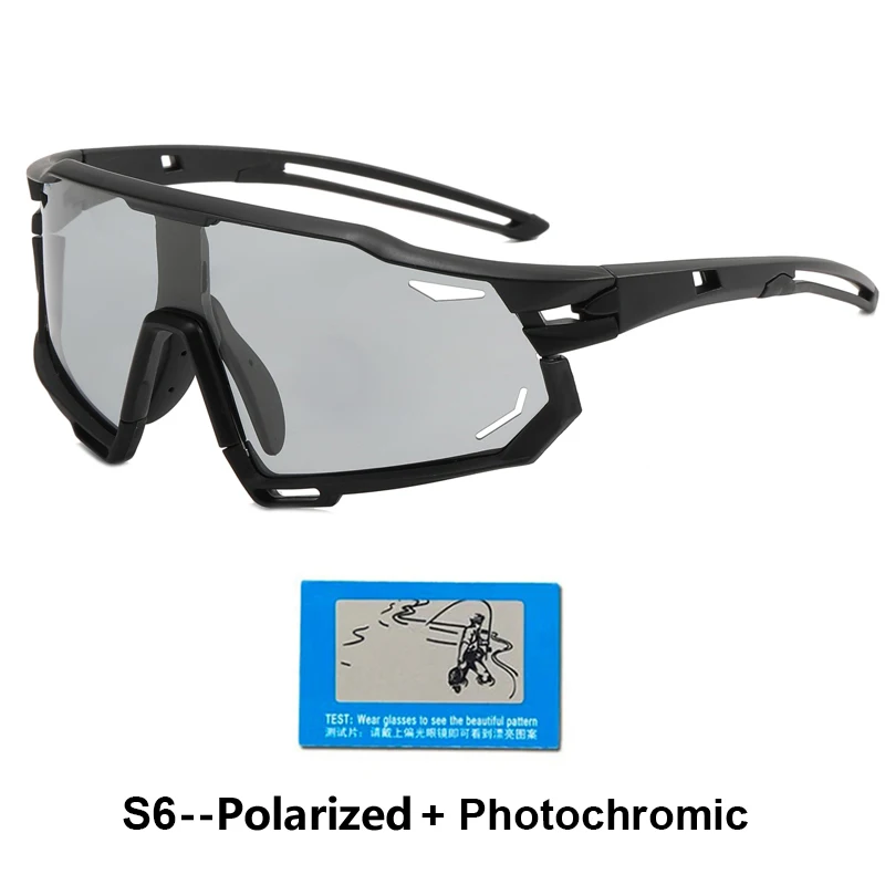 Photochromic  Gles Men&#39;s and Women&#39;s Polarized Bike Eyewear Mountain MTB Cycling - £81.86 GBP