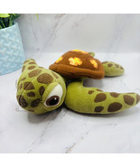 Disney Store Finding Nemo Squirt the Turtle Plush Green Brown Shell - $11.78