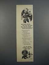 1944 Pabst Blue Ribbon Beer Ad - War Bond Committee - £14.53 GBP