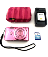 Nikon COOLPIX S6900 Digital Camera 16MP PINK 12x Zoom WiFi Mint - $869.00