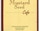 The Mustard Seed Cafe Menu Oak Ridge Morristown Fountain City Tennessee ... - £13.99 GBP