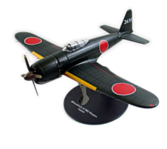 MITSUBISHI A7M2 REPPU JAPAN CARRIER ATTACK BOMBER YEAR 1942 DEAGOSTINI 1... - $60.60