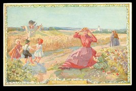 Vintage Postcard German Welfare Committee War Orphan Fund Art Munich Ger... - $14.84