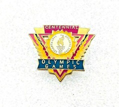 1996 ATLANTA Olympic Games Lapel Pin Centennial 100 ATHENS Star Flame Ar... - £5.51 GBP