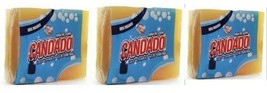 JABON CANDADO DE CUABA SOAP LAVA CLOTHING DIRT REMOVER  3 PKS OF 5 BARS ... - £30.32 GBP