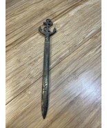 Vintage Brass Anchor Sailor Letter Envelope Opener - $33.94 CAD