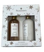Pecksniff&#39;s Rose Quartz Shower Gel &amp; Body Lotion Set New Open Box Duo - €20,60 EUR