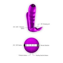 Boss Series Multifunction Vibrator Heated G-Spot Butterfly Stimulator fo... - £51.57 GBP