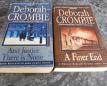 Deborah Crombie lot of 2 Mystery paperbacks - $3.99