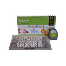 Cricut Create a Critter 2 Cartridge Overlay Booklet Set - £14.11 GBP