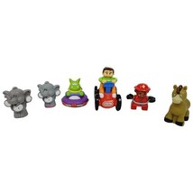 Little Tikes Toy Figure Lot - Elephants, Horse, Space Alien, &amp; More - £11.06 GBP