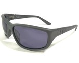 Blue Surf Sunglasses BS 09 COL 20 Matte Gray Square Wrap Frames w Purple... - $23.10