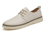 S fashion simple designer men shoes genuine leather leisure walk oxfords male lace thumb155 crop