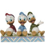 Enesco Jim Shore Disney Traditions Huey Dewey and Louie Sitting Figurine... - $101.86 CAD