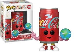 Coca-Cola Buy the World A Coke Can Hilltop Ad Vinyl POP! Figure #105 FUN... - $14.46