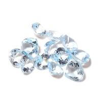 11.65 Carat 12 pcs Blue Topaz Hand Crafted Loose Lot Gemstone for Jewelr... - £17.22 GBP