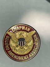 Chapman Second Amendment Association Hat Lapel Pin - $13.86