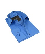 Men&#39;s Shirt, Hankie CASILA Turkey Cotton Blend Long Sleeves 502030-05 So... - $59.75 CAD