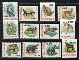 MOZAMBIQUE 1977 Very Fine MNH Stamps Complete Set Scott # 555-566   Animals - £6.47 GBP