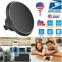 Wireless Car Charger Charging Magnetic Mount Holder For iPhone X 8 Samsung S9 - £25.56 GBP