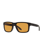 OAKLEY Holbrook POLARIZED Sunglasses Matte Black/Bronze NEW OO9102-98  - £93.87 GBP