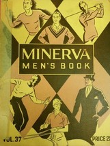 VTG Book Mens Knitted Sweater Knitting Instructions Minerva Book 1934 - $1,439.37 MXN
