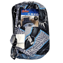 Marvel Avengers 4pc Twin Bed Set Bonus Tote Twin Comforter +  Sheets +Pi... - $34.99