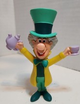 Walt Disney World 50th McDonald&#39;s Happy Meal Toy #37 Mad Hatter Alice Wonderland - £3.87 GBP