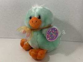 green blue chick chicken plush toy chirp squeaker dead Dandee main joy p... - £15.45 GBP