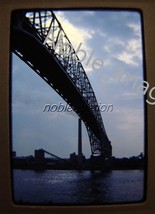 1968 View Under Blue Water Bridge Port Huron, MI Kodachrome 35mm Slide - £2.37 GBP