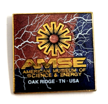 American Museum of Science &amp; Energy AMSE TN Museum Enamel Pin Souvenir Plasma - £11.57 GBP