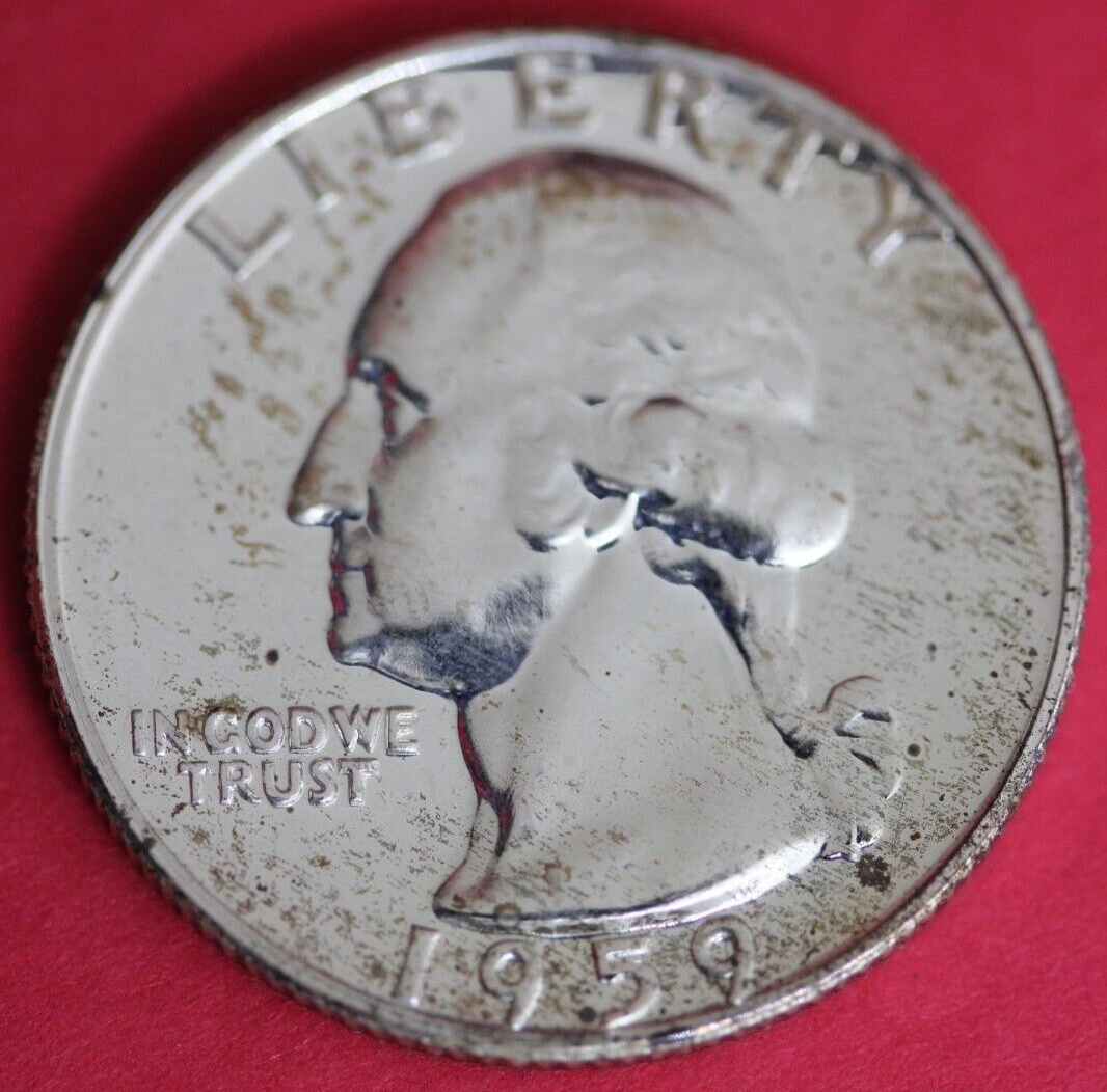 1959 Proof George Washington Quarter Exact Coin Shown  50 - $15.50