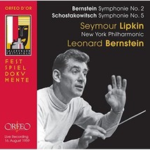 Bernstein: Symphony 2 Age of Anxiety; Shostakovich: Symphony No. 5 (Seymour Lipk - £11.87 GBP