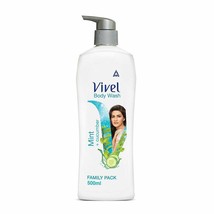 Vivel Body Wash, Mint &amp; Cucumber Shower Crème , 500ml (Pack of 1) - £16.70 GBP