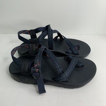 Chaco Z/2 Classic Strap Sandals w/Toe Loop, ChacoGrip Size Men’s 11, Black/Blue - £38.75 GBP