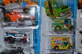 Hot Wheels City Work Vehicles Lot of 25 Diecast Cars 2014-15 Hiway Hauler more - £45.59 GBP