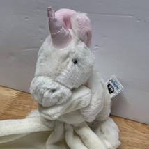 Jelly Cat Unicorn Lovey Plush Security Blanket Toy Minky Fabric - £11.24 GBP