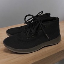 ALLBIRDS Wool Runner Up Women’s Size 9 All Black Sneaker Muzzle High Tops - £53.49 GBP