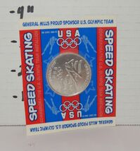 Vintage General Mills 1998 NAGANO OLYMPICS Sports MEDALLION Speed Skatin... - €8,39 EUR