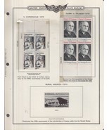 Minkus Page  N. Copernicus &amp; Harry S. Truman 1973, 2 Plate Blocks 8 cent... - $184.10 MXN